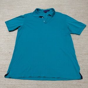 Ralph Lauren Purple Label Teal Polo Shirt